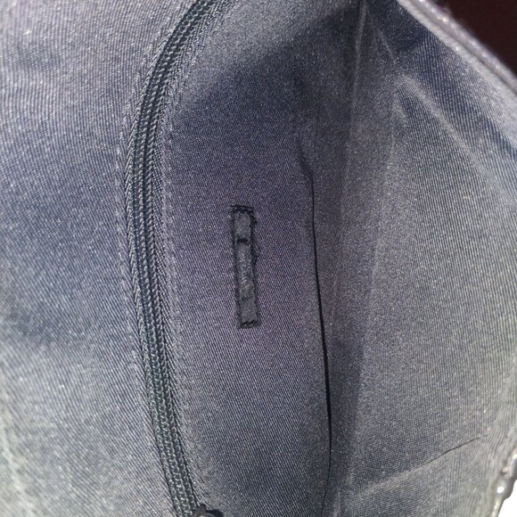 Gold and Black Envelope Purse clutch Handbag EUC - Picture 4 of 4